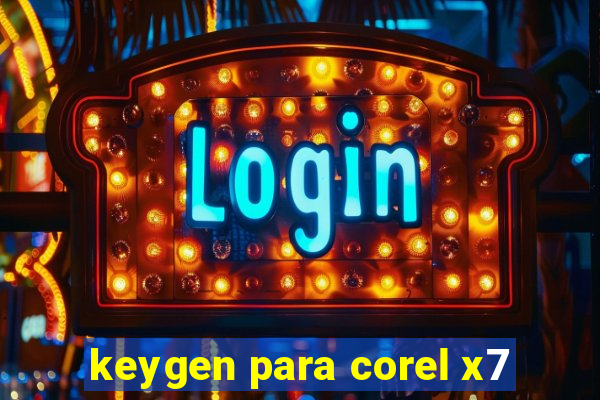 keygen para corel x7